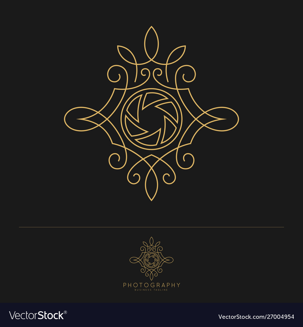 Luxury Photography Logo - Elegant & Royal