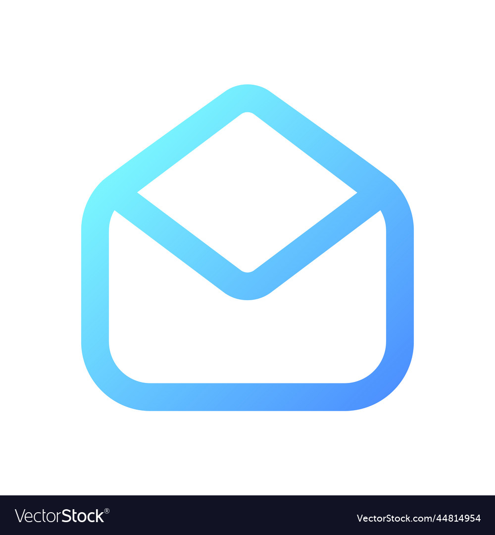 Nachricht lesen Pixel perfekte Steigung linear ui icon vector image Nachricht lesen Pixel perfekte Steigung linear ui icon