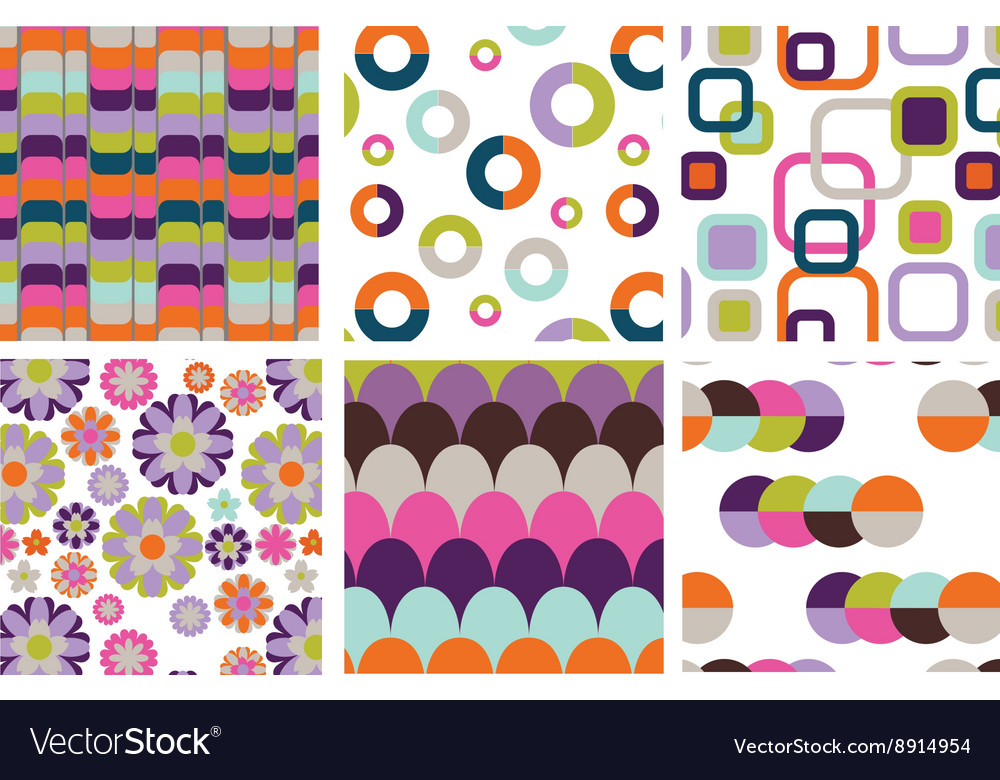 Six seamless patterns