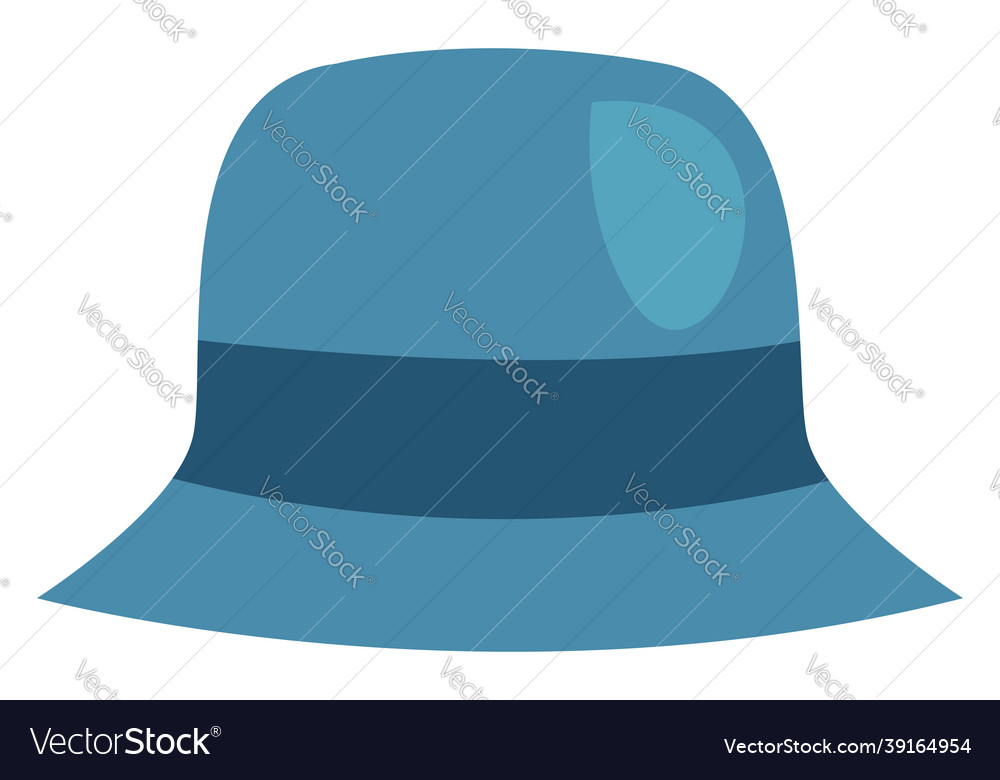 Travel hat on a white background