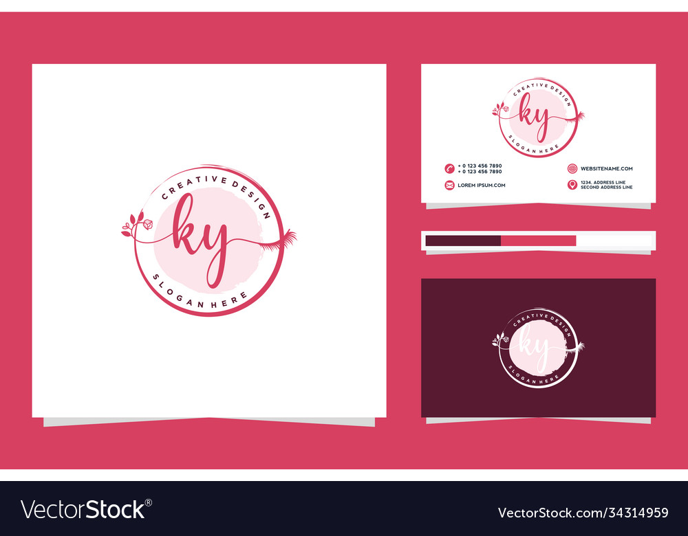 Erste ky feminine Logo-Kollektionen und Business