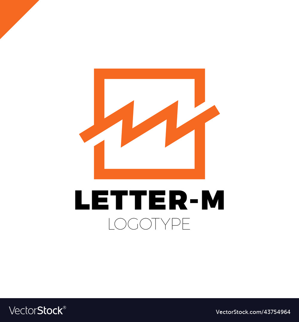 Bank or finance organization letter m w logo