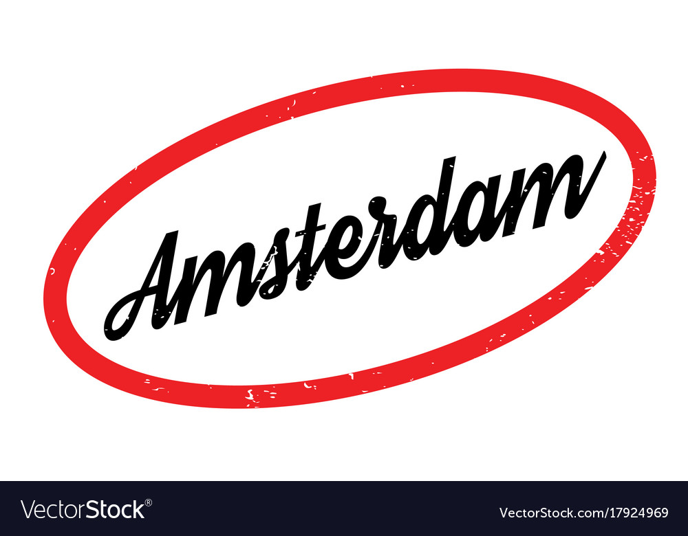 Amsterdam rubber stamp