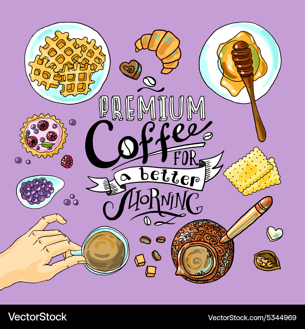 Coffee Royalty Free Vector Image - VectorStock