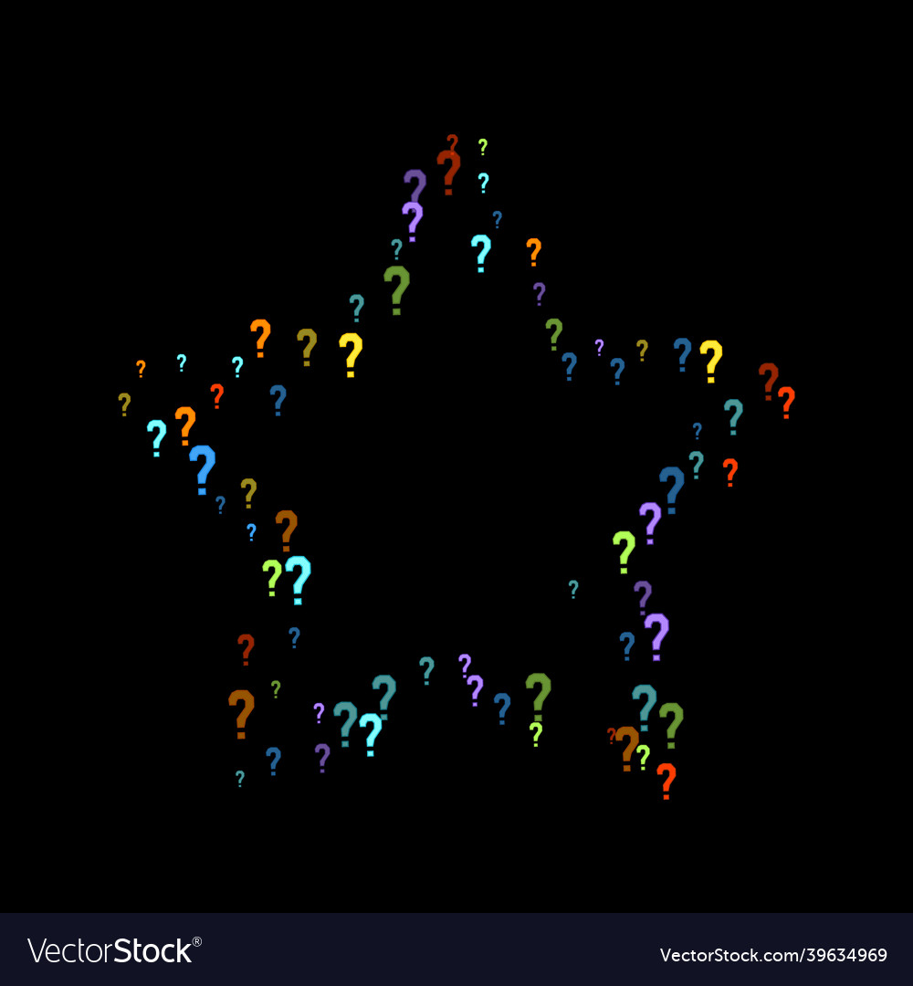Question marks quiz doubt poll query public vector image Question marks quiz doubt poll query public