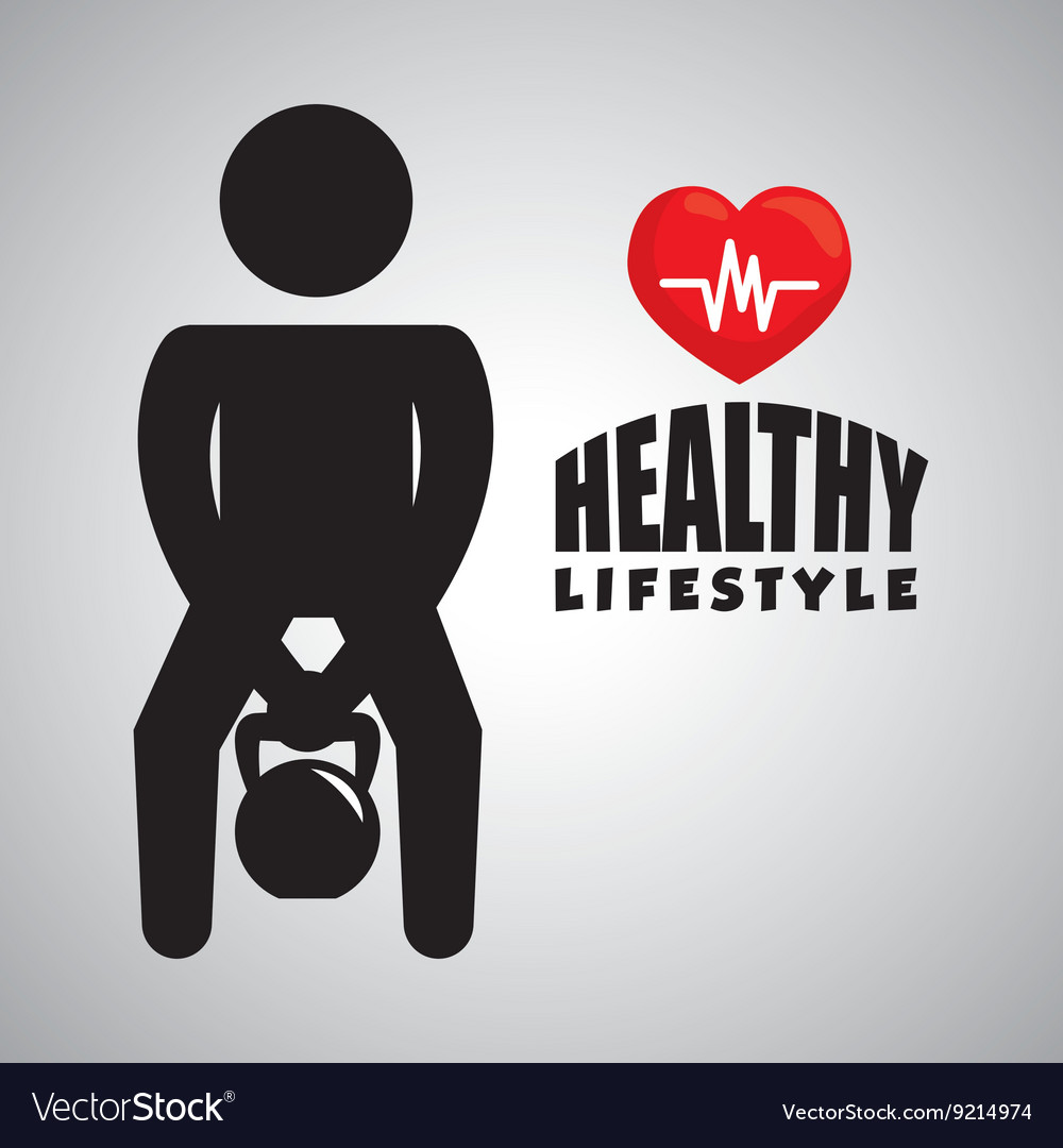 Healthy lifestyle design bodycare icon isolated