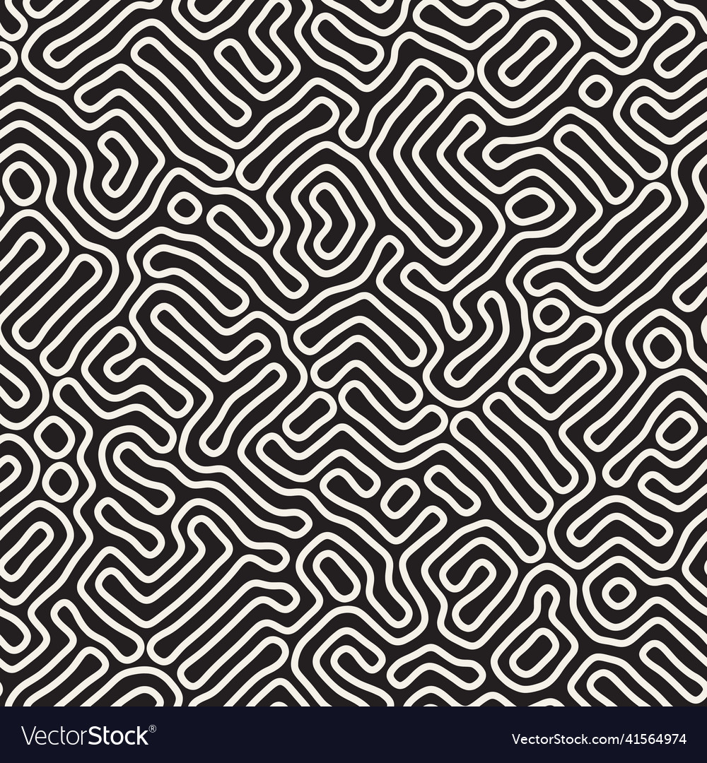 Seamless pattern repeating geometric elements vector image Seamless pattern repeating geometric elements