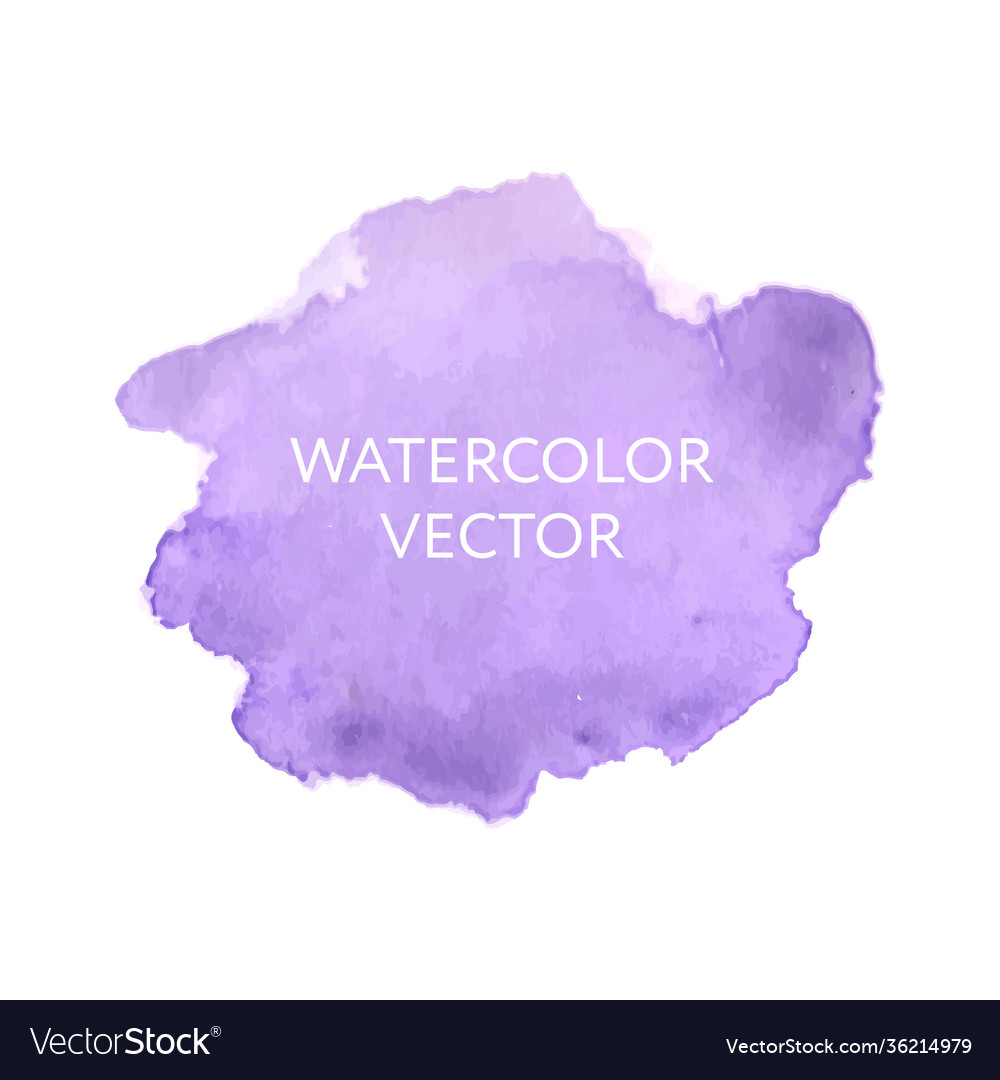 Abstract watercolor splash drop pink Royalty Free Vector