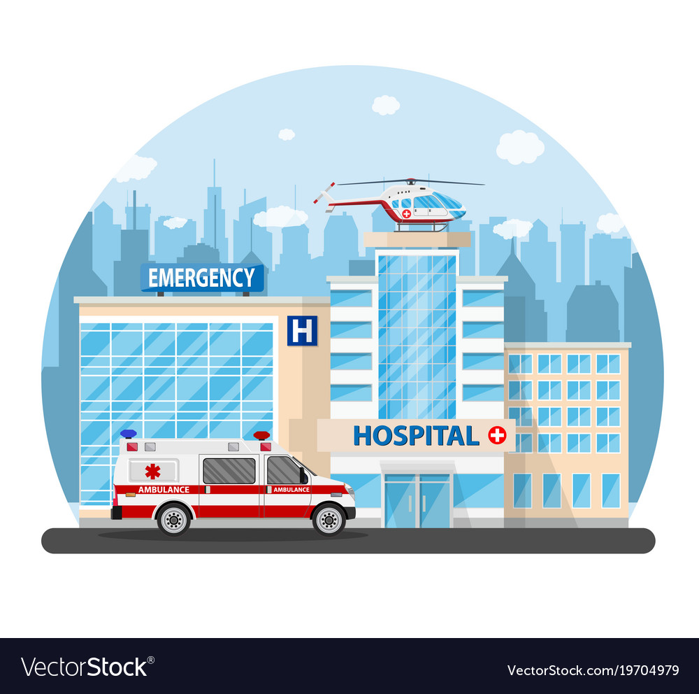 Hospital Icon - Medical Building