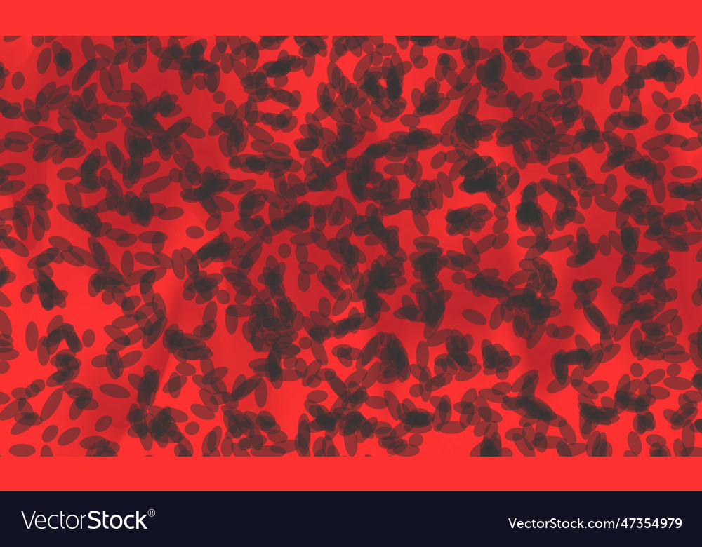 Red backdrop with dots vector image Red backdrop with dots
