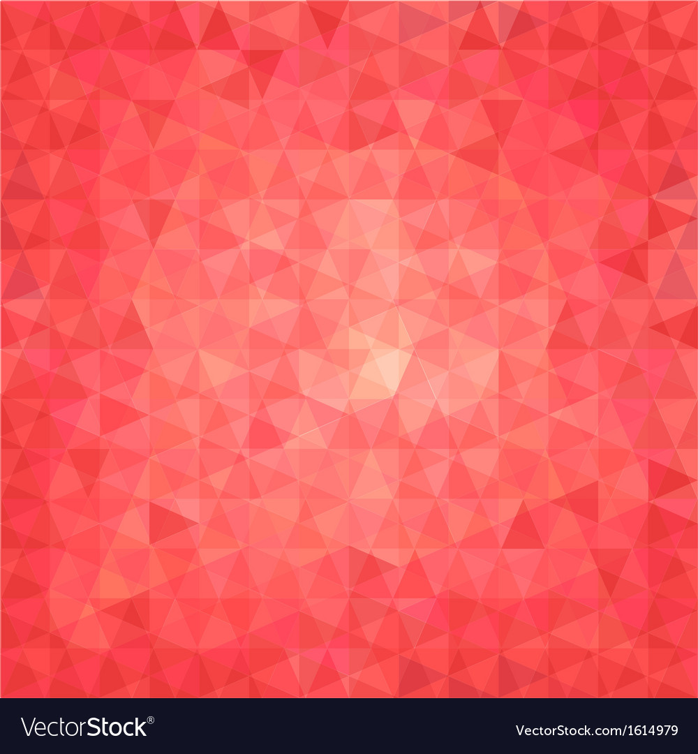 Red triangle background