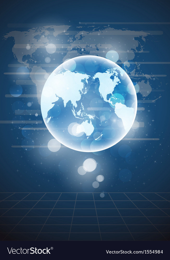 Globe background eps10