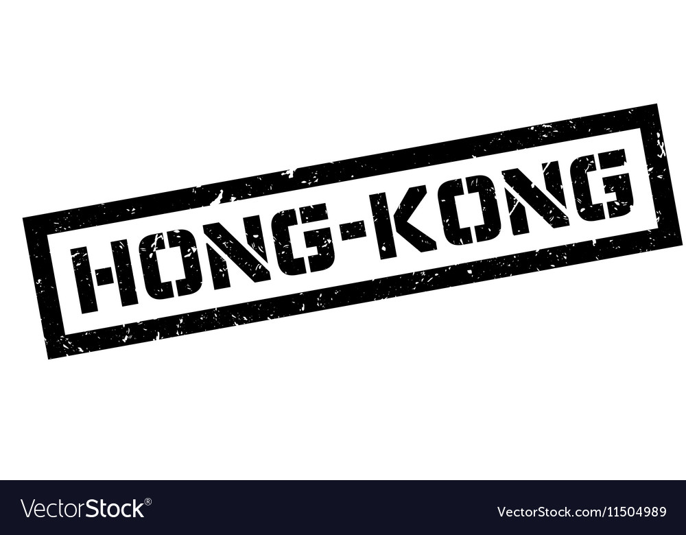 Hong-kong rubber stamp