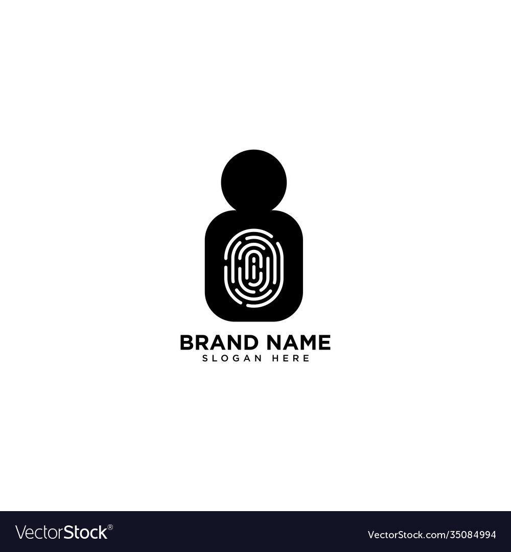Face recognition scanning with fingerprint icon