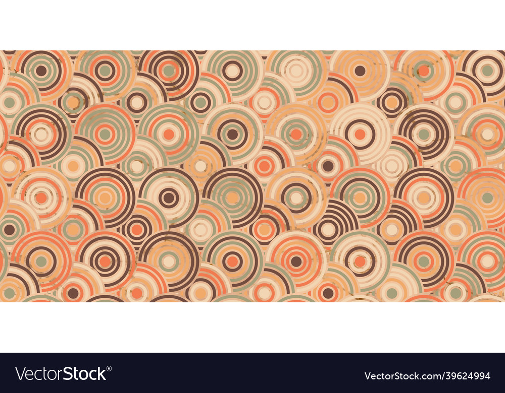 Geometrisches Muster mit Kreisüberdeckung vector image Geometrisches Muster mit Kreisüberdeckung