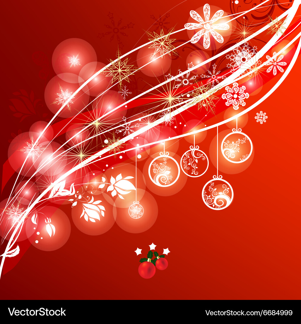 Christmas background Royalty Free Vector Image