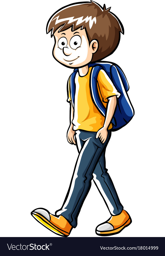 Drafting human character for schoolboy