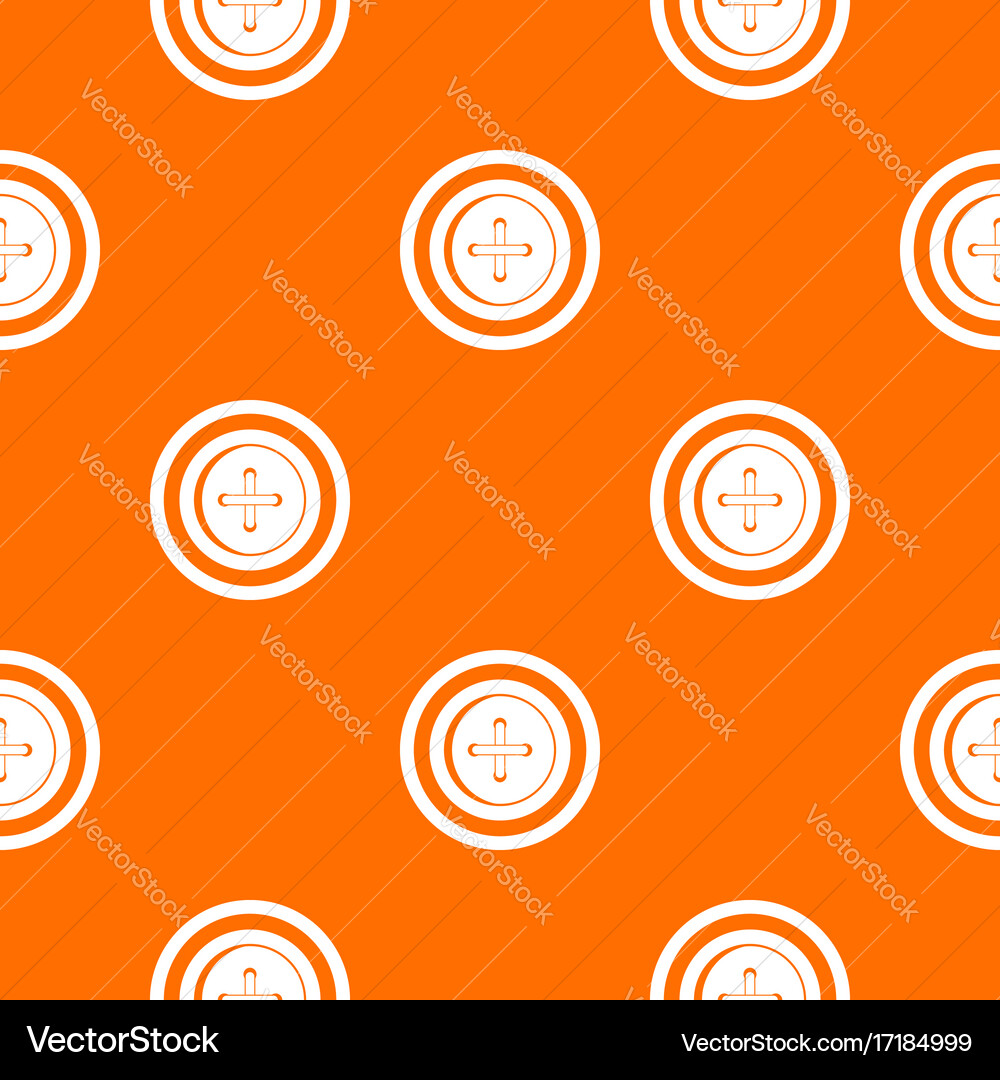Sewing button with a thread pattern seamless Vector Image