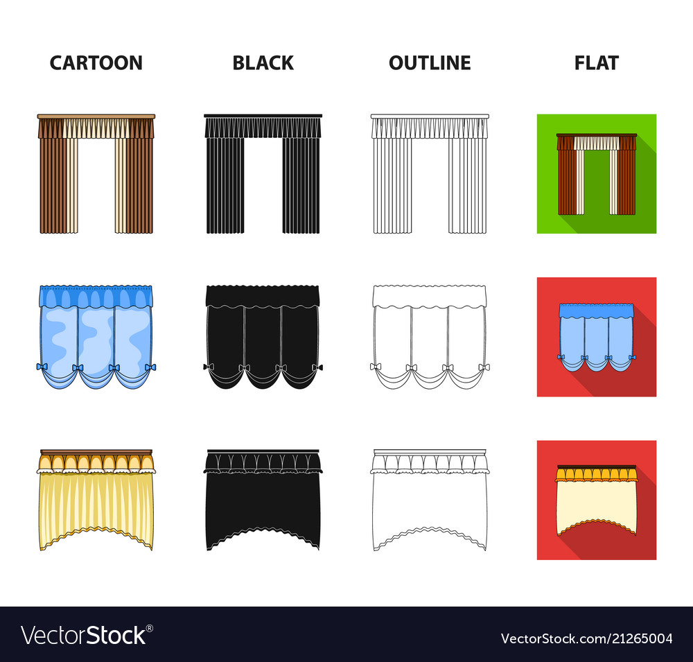 Different types of window curtainscurtains set
