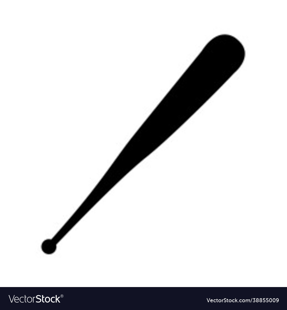 Baseball Bat Silhouette