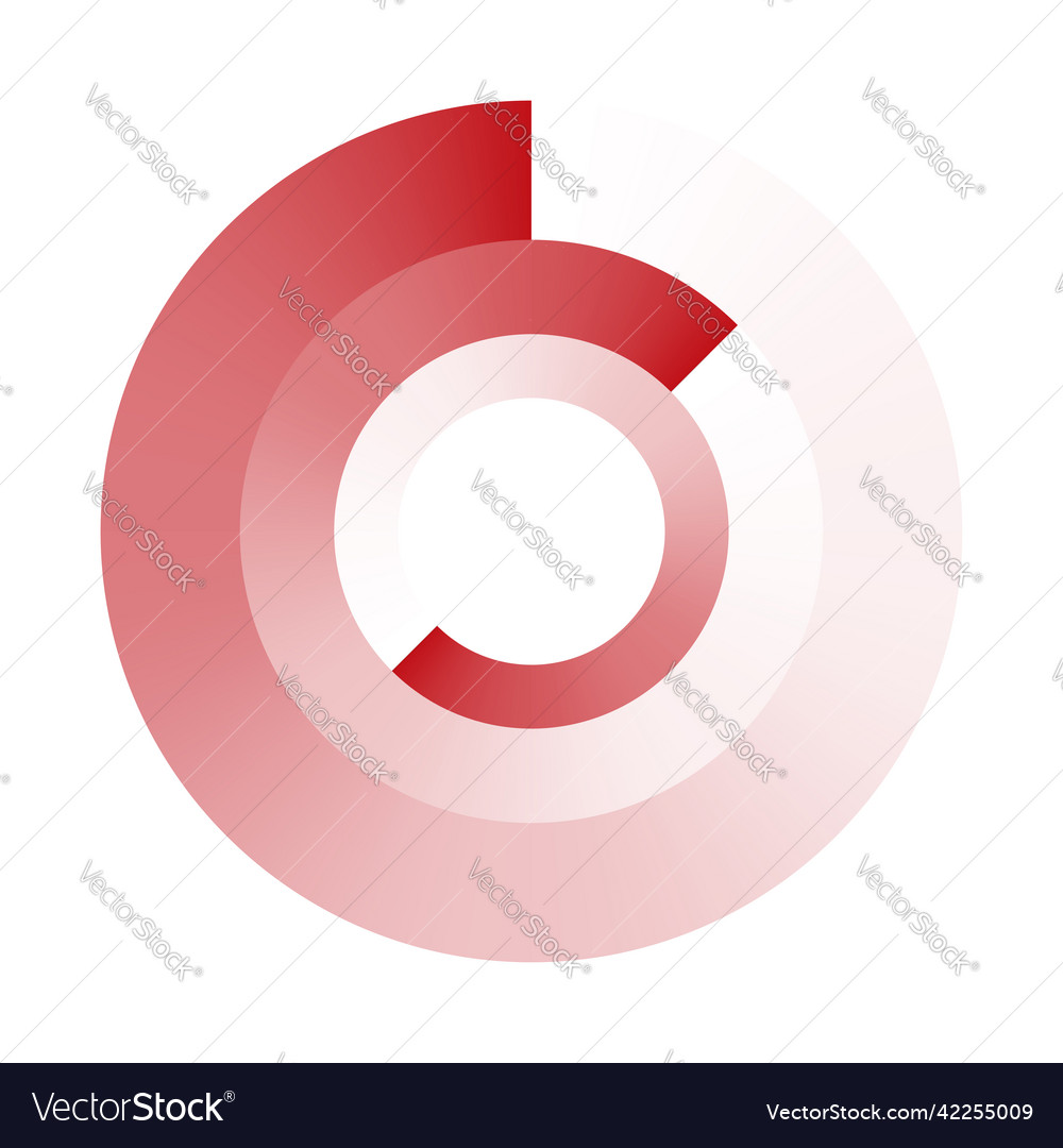 Circle preloader buffer shape circular progress vector image Circle preloader buffer shape circular progress