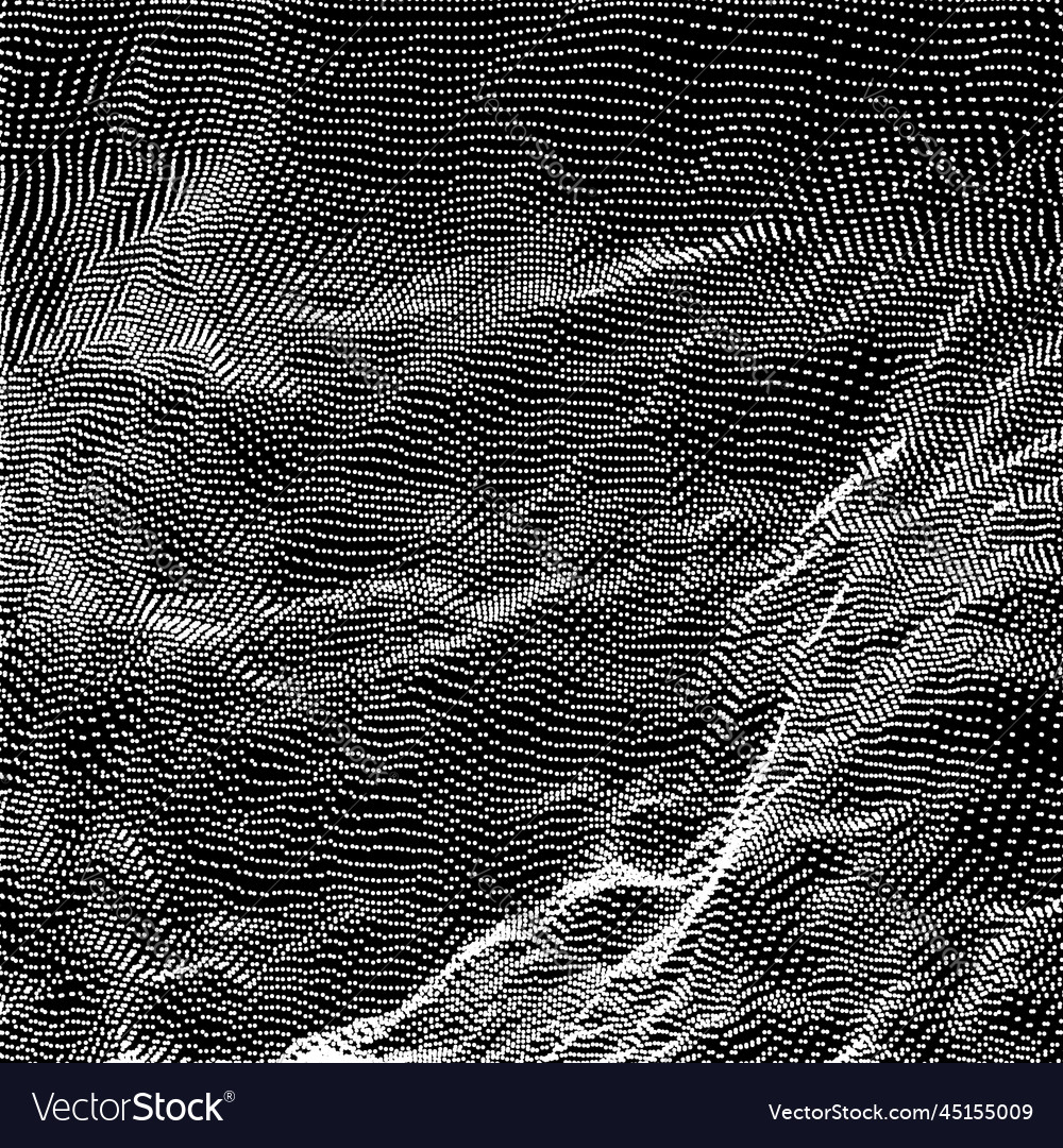 Dots texture abstract futuristic grid vector image Dots texture abstract futuristic grid