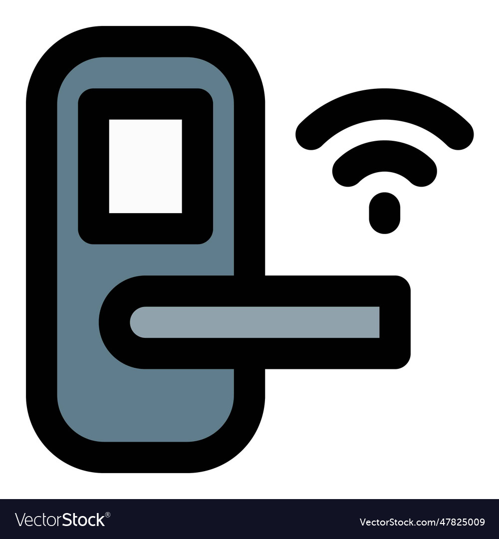 Electronic lock that functions through wifi