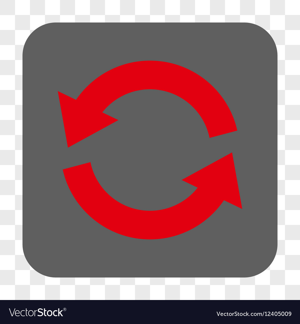 Refresh rounded square button