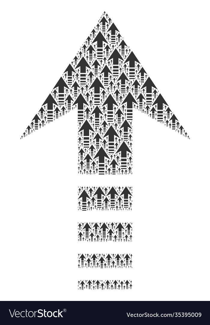 Send up recursive mosaic itself items vector image Send up recursive mosaic itself items