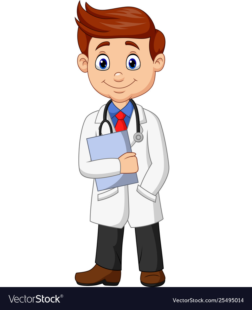 Doctor Full Body Cartoon