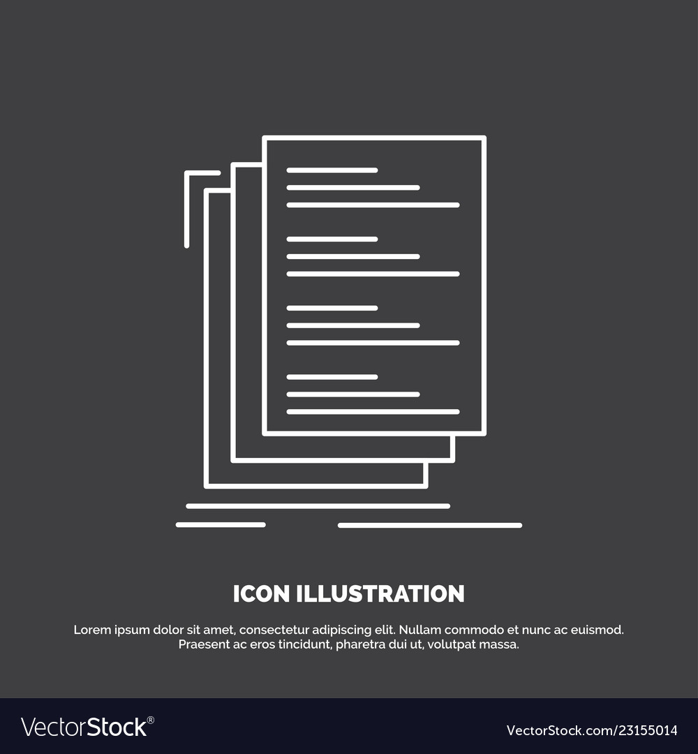 Code coding compile files list icon line symbol