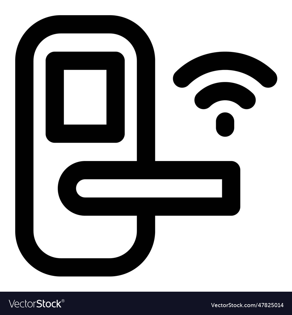 Electronic lock that functions through wifi