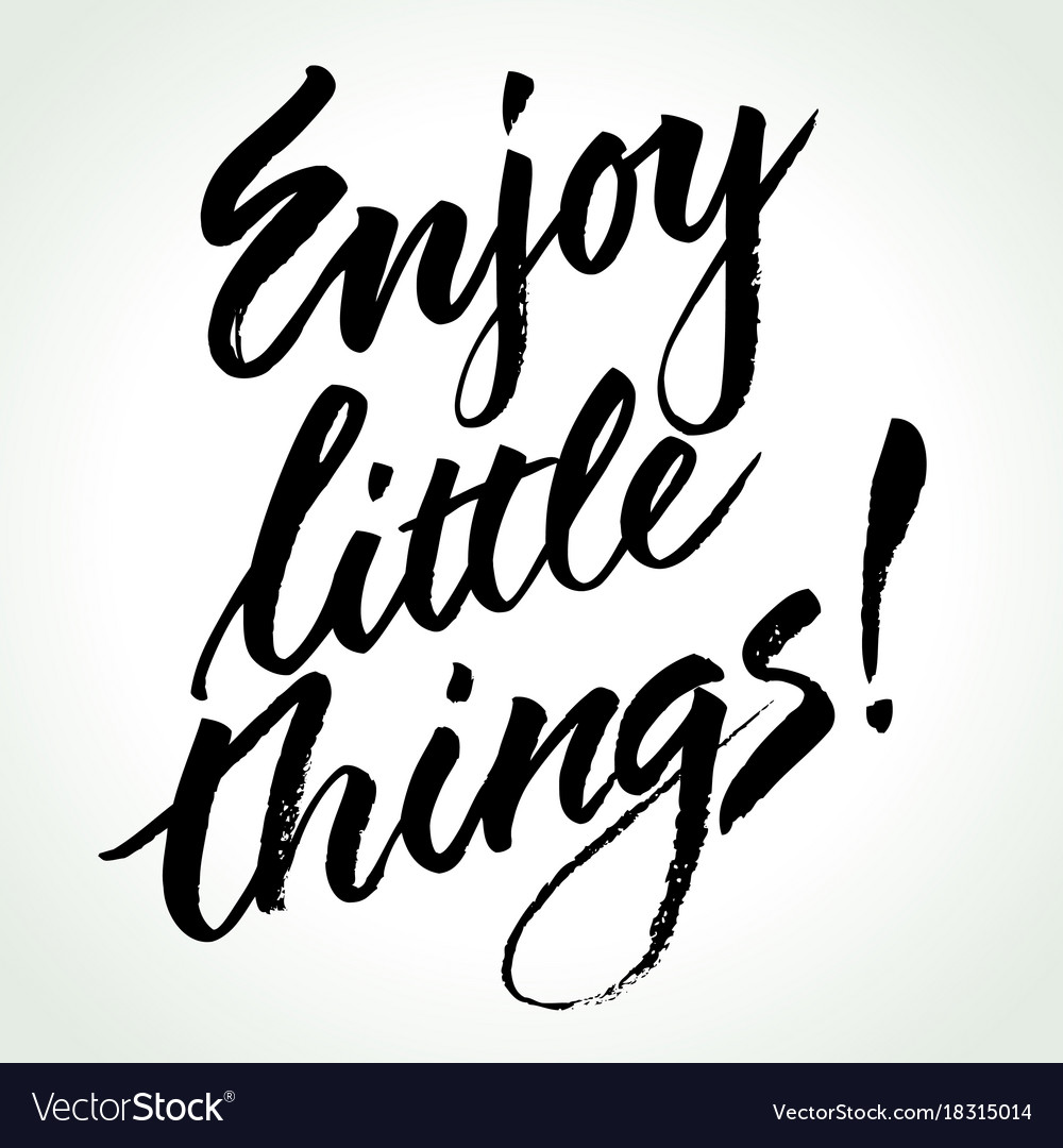 Enjoy less