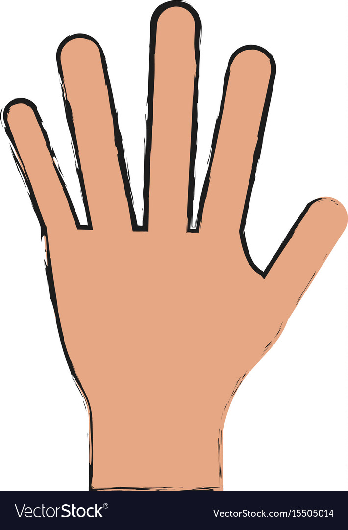 Open hand icon image