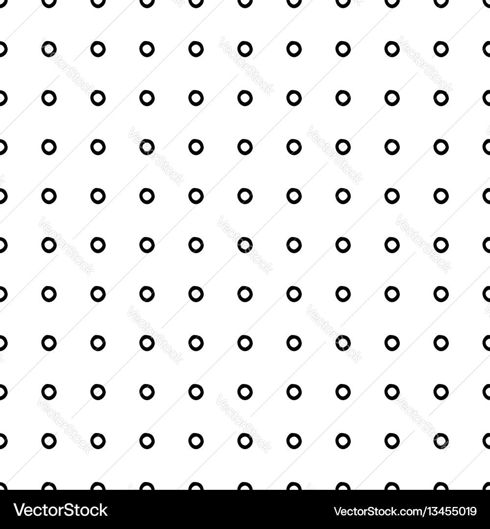 Abstract polka dot seamless pattern Royalty Free Vector