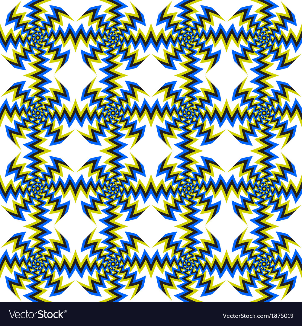 Optical spin cycle pattern abstract background