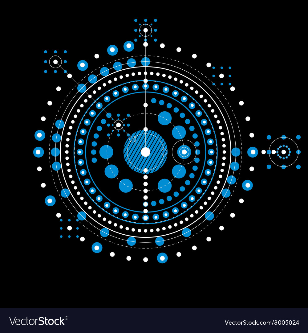 Technischer blueprint blau digital hintergrund