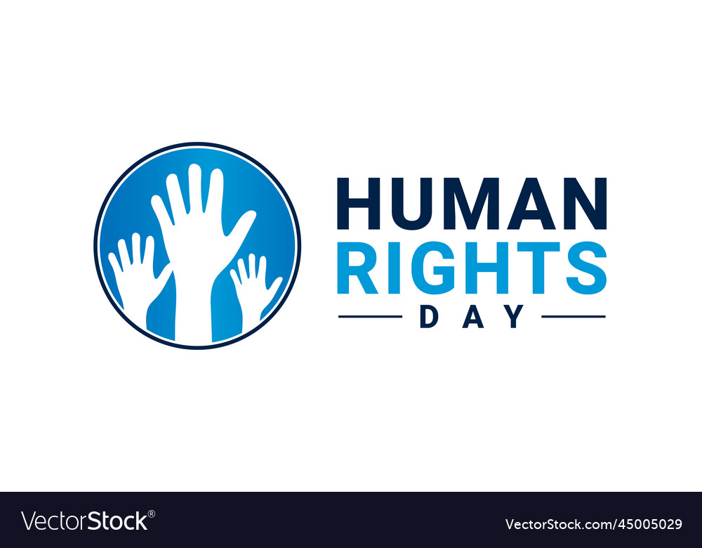 Human rights day Royalty Free Vector Image - VectorStock