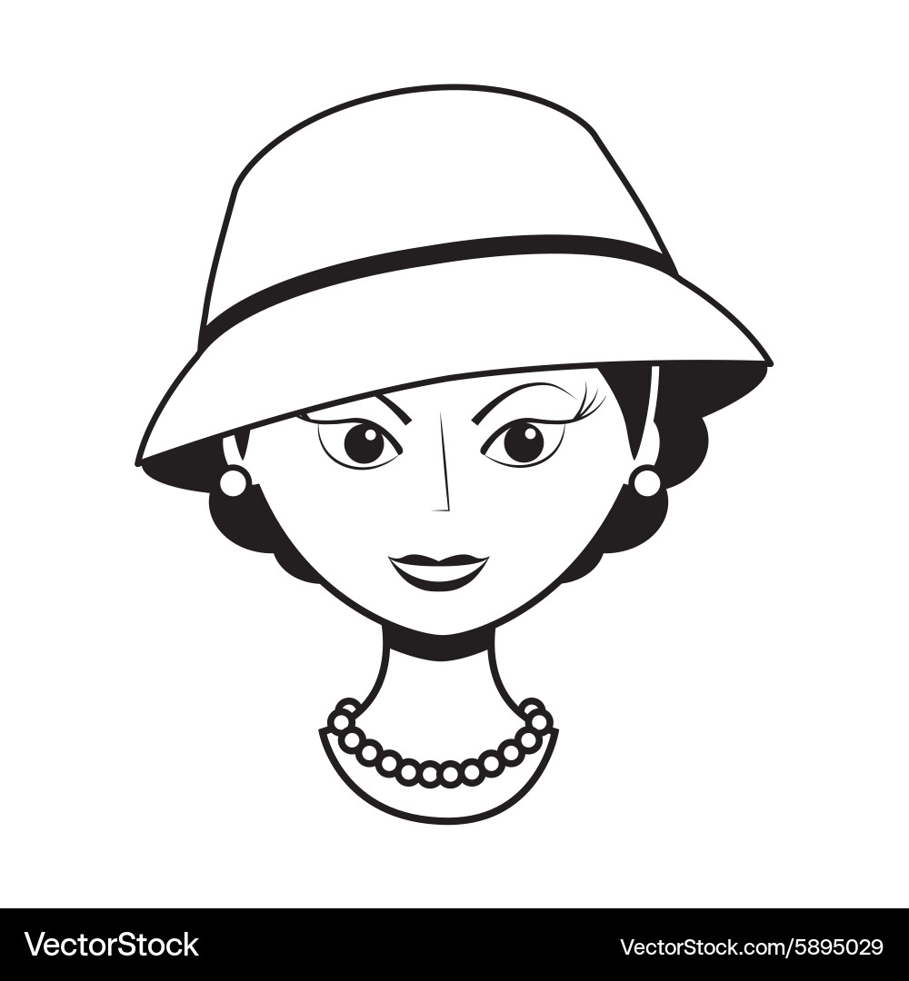 Old lady Royalty Free Vector Image - VectorStock