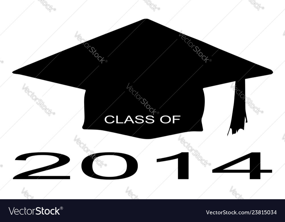 Class of 2014 Royalty Free Vector Image - VectorStock