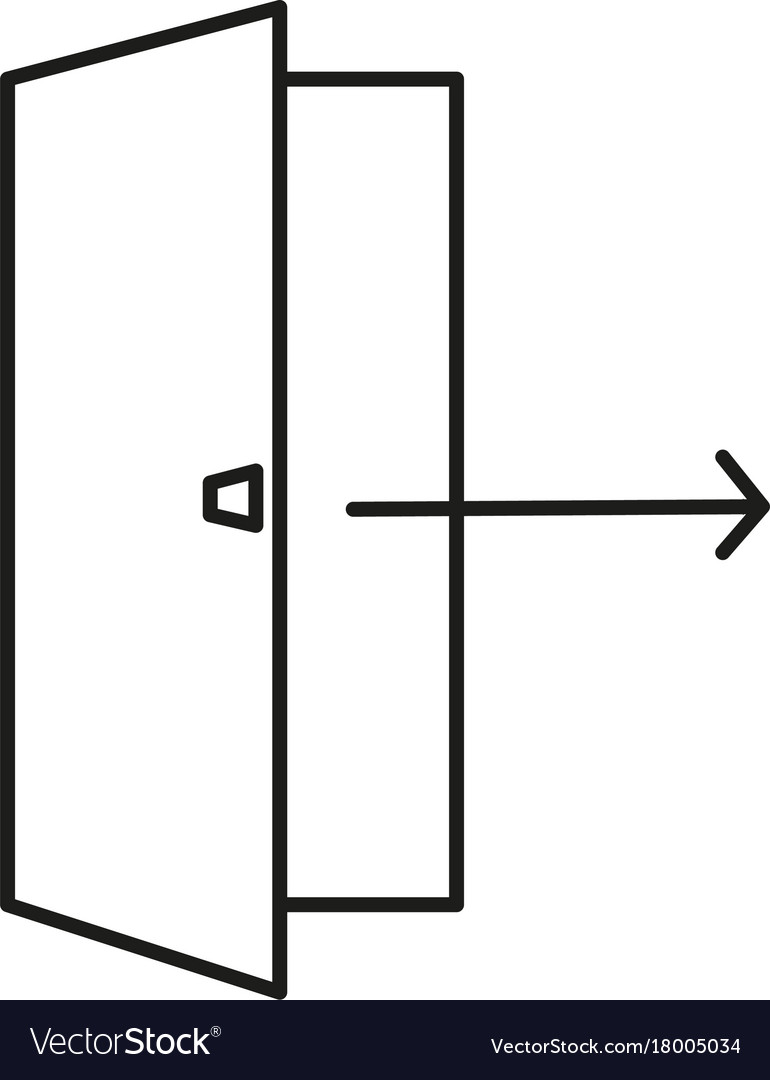 Logout exit icon