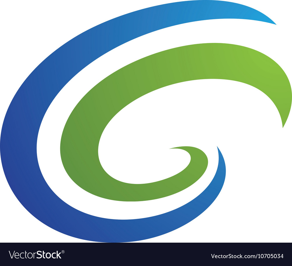 Water wave logo template