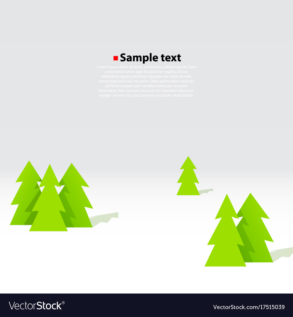 Christmas tree forest background