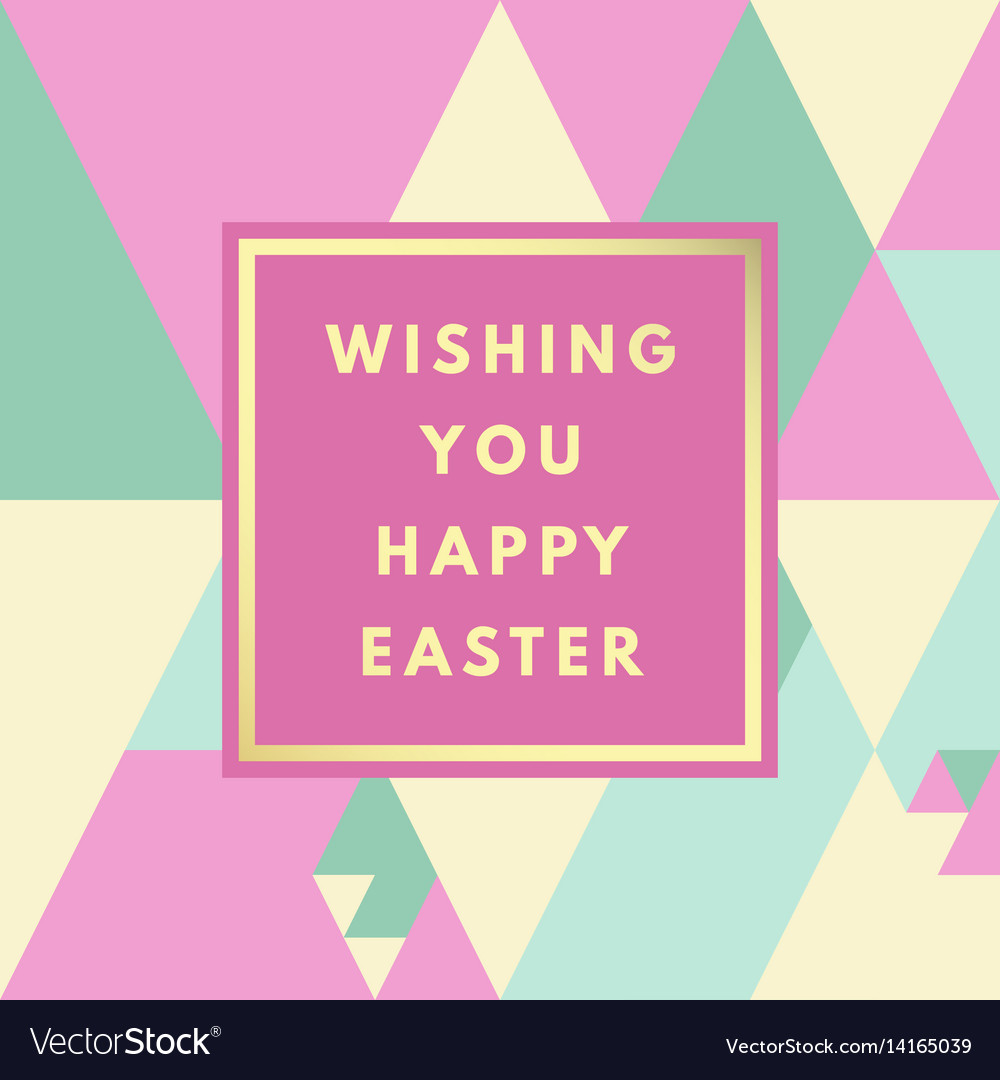 Easter greeting card