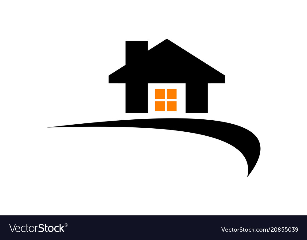 House Nomad Logo Design Template Royalty Free Vector Image