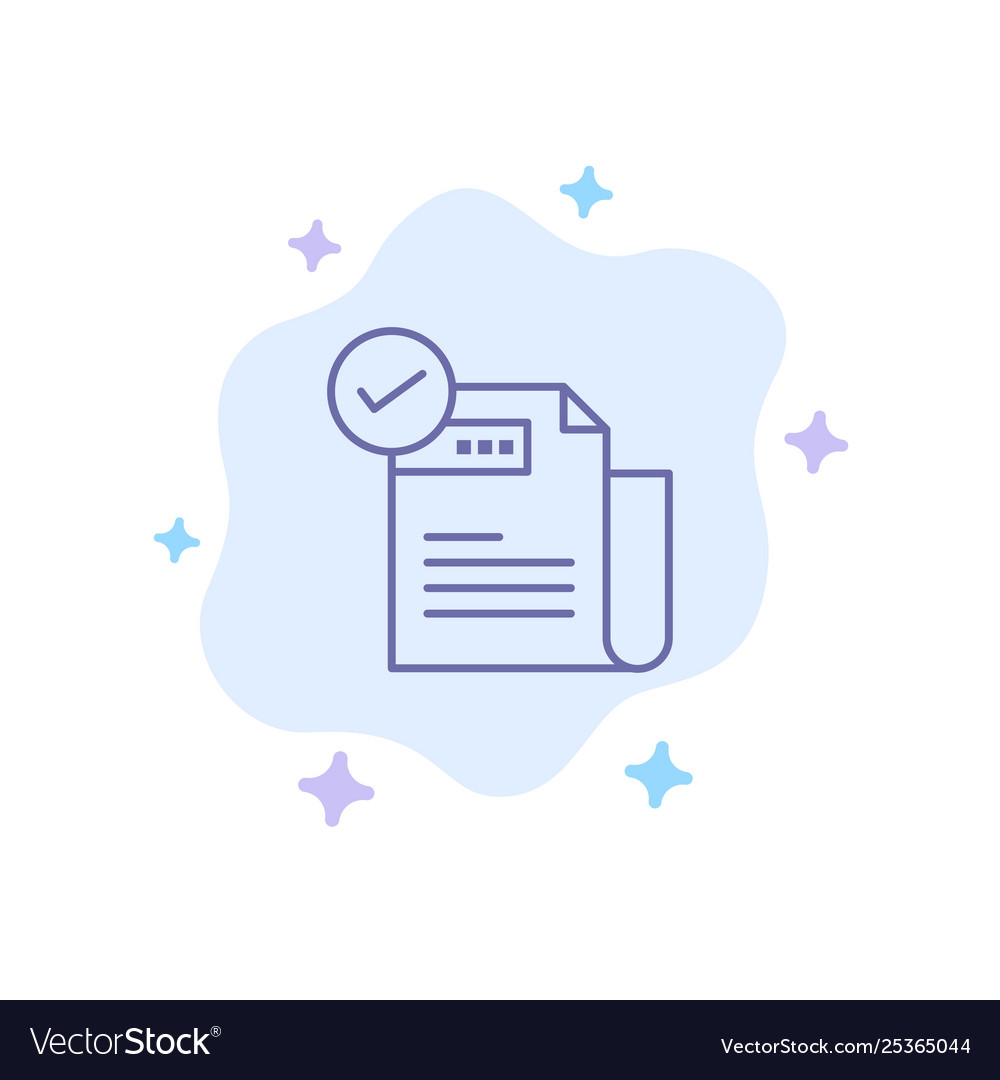 Check checklist feature featured features blue vector image Check checklist feature featured features blue
