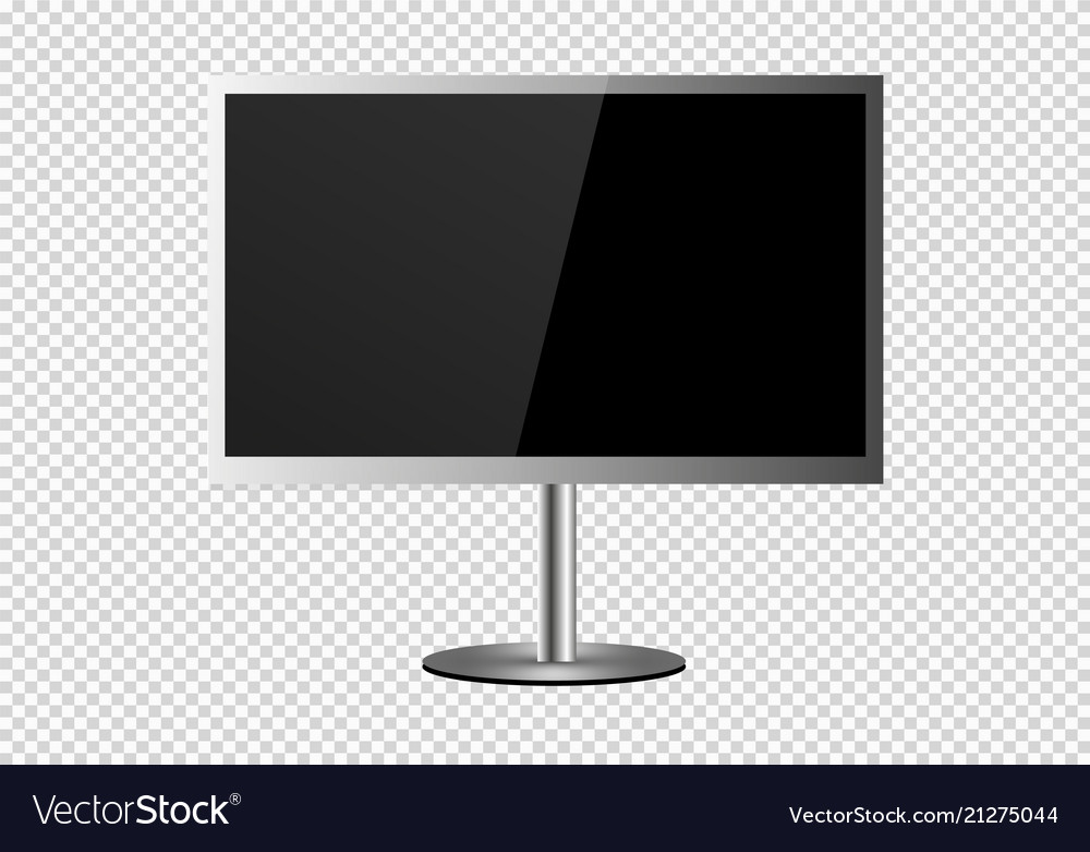 frame of tv empty