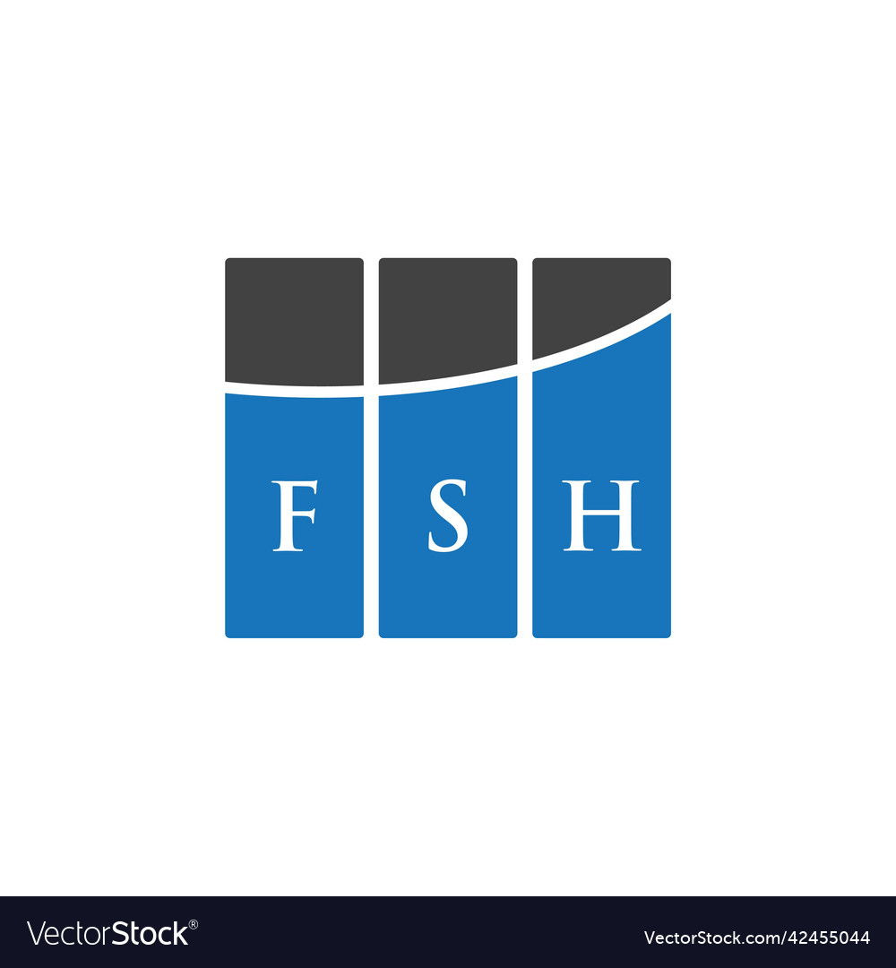 FSH Letter Logo - Monogram Style