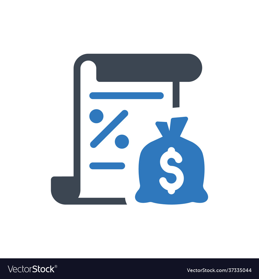 Loan icon Royalty Free Vector Image - VectorStock