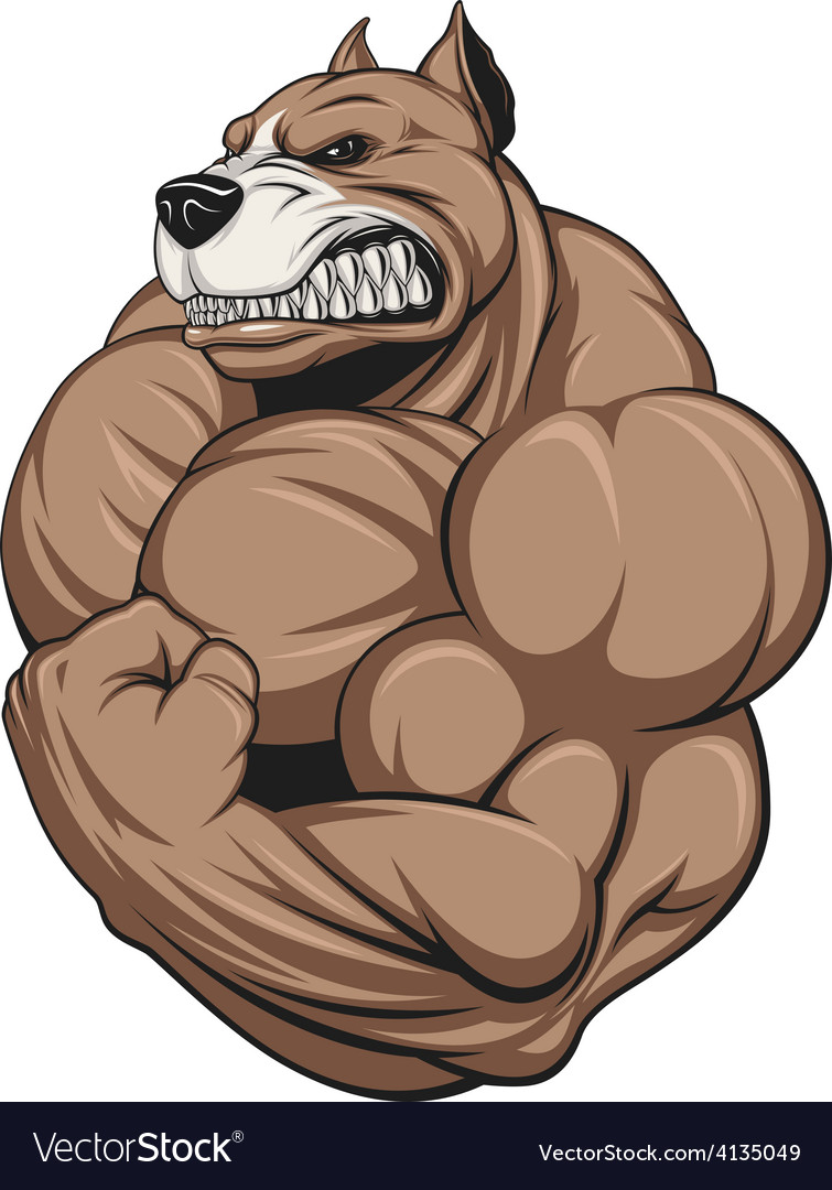 Angry dog Royalty Free Vector Image - VectorStock Angry dog Royalty Free Vector Image - VectorStock